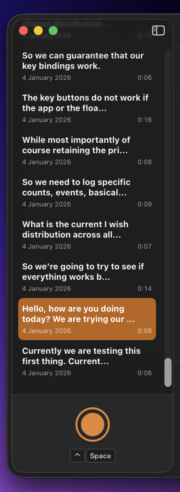 Spezhe transcription history